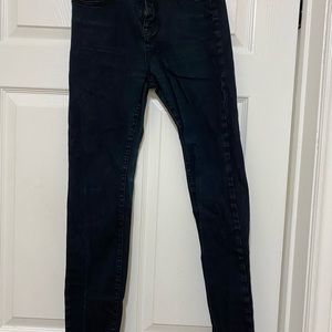 BDG High Rise Ankle Black Jeans